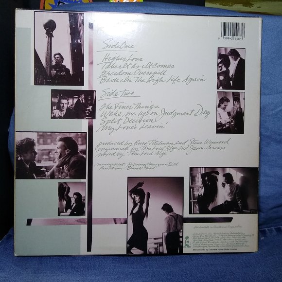 Steve Winwood Back In The High Life 1986 Vinyl record - Picture 2 of 4